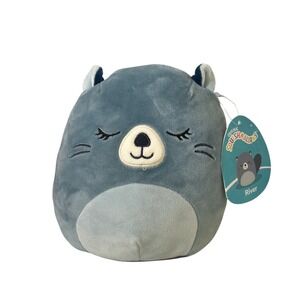 Squishmallows River the Beaver 8 Inch Blue Plush Stuffed Animal Kellytoy NWT